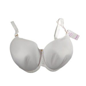 Freya Idol Starlight White Bra 34K NEW Underwire Full Figure Plus Size